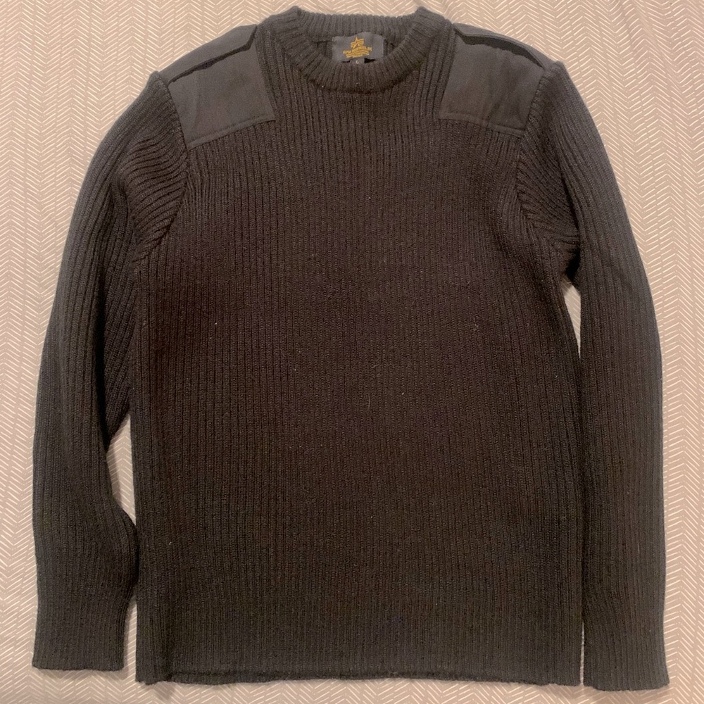 Alpha Industries Military style sweater